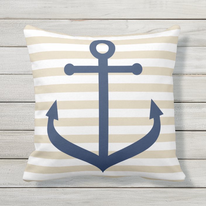 Outdoor Nautical Themed Pillows With, Nautical Themed Outdoor Pillows