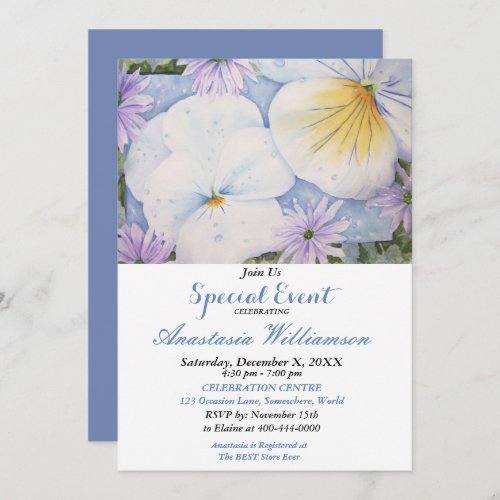 OUTDOOR PATIO PARTY EVENT INVITE