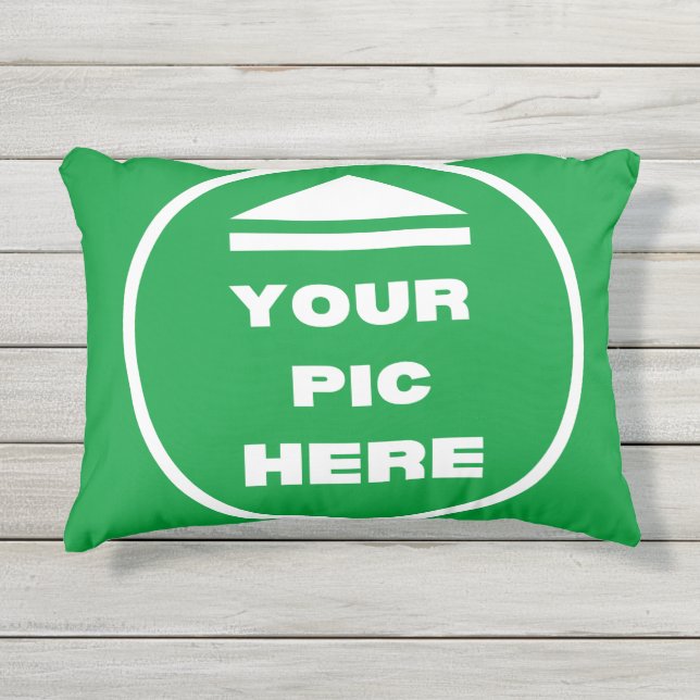 Outdoor Pillow - Add Your Image  (Front)