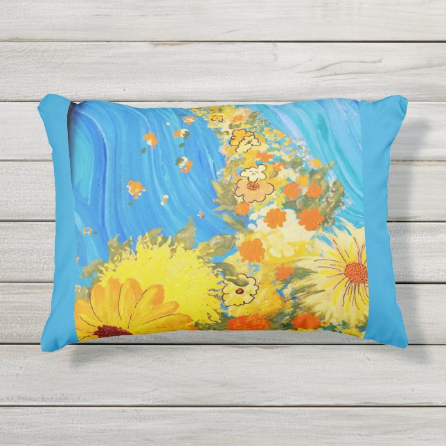 Outdoor Pillow to brighten your patio (Front)