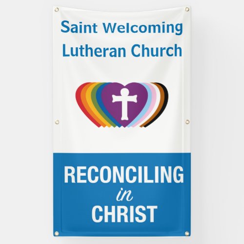 Outdoor RIC Your Church Banner Vertical