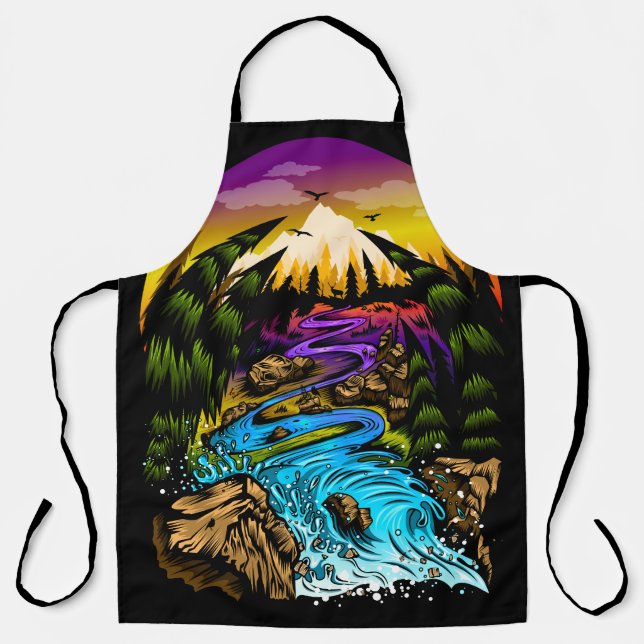 Outdoor Scene Apron (Front)