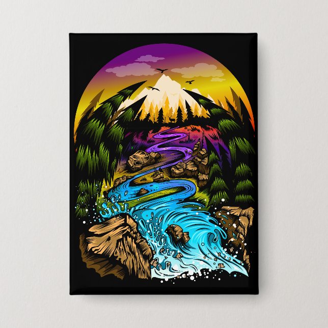 Outdoor Scene Button (Front)