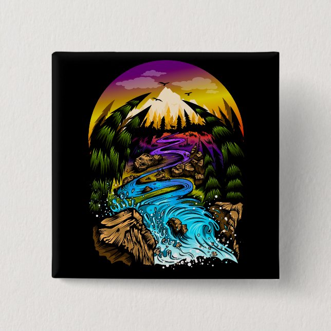 Outdoor Scene Button (Front)