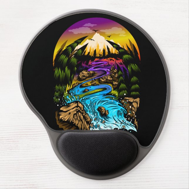 Outdoor Scene Gel Mouse Pad (Front)