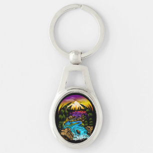 Outdoor Scene Keychain