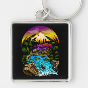 Outdoor Scene Keychain