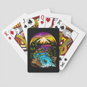 Outdoor Scene Poker Cards