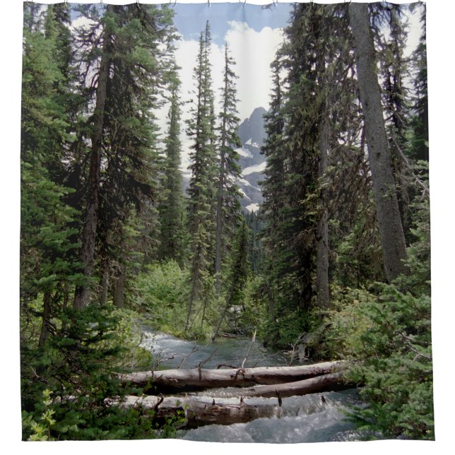 outdoor scene shower curtain (Front)