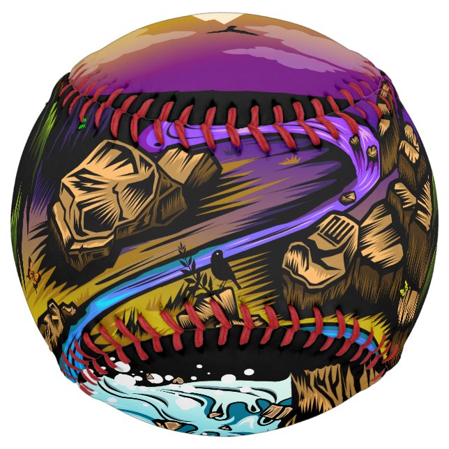 Outdoor Scene Softball (Front)