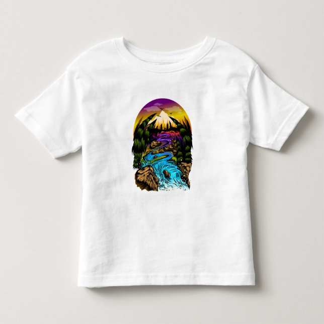 Outdoor Scene Toddler T-shirt (Front)