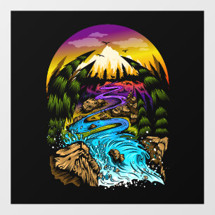 Outdoor Scene Wall Decal