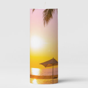 Outdoor Swimming Pool with Umbrella-23543 Pillar Candle