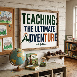 Outdoor Teacher Ultimate Adventure  Poster