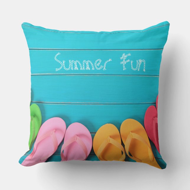 Outdoor Throw Pillow (Front)