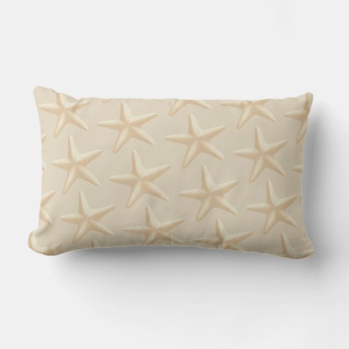 Outdoor Throw Pillow_Starfish Lumbar Pillow