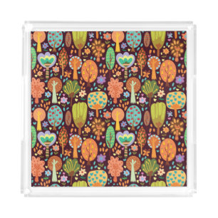 Outdoor Wallpaper Seamless Texture Acrylic Tray