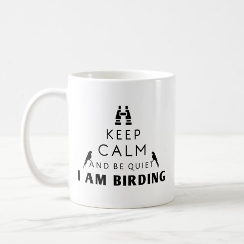 Outdoor Watching Birding Bird Lovers Birdwatching Coffee Mug