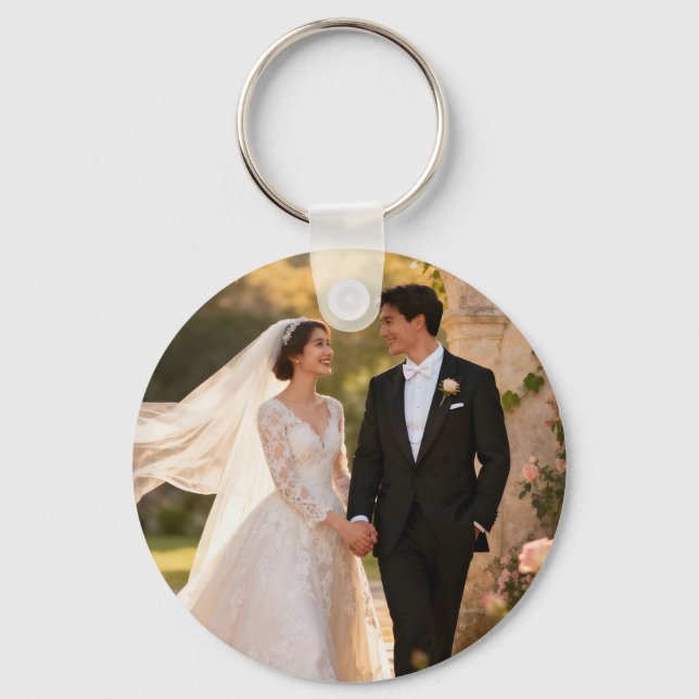 Outdoor Wedding Keychain (Front)