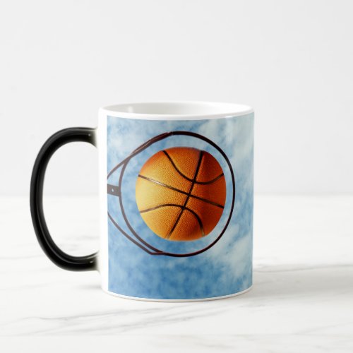 Outdoors Basketball Hottest Shot Magic Mug