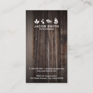 Outdoors Business Card