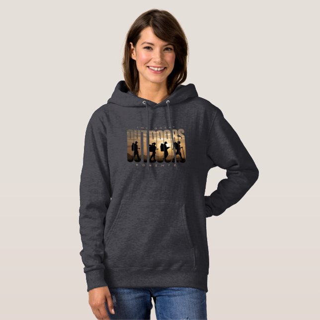 Outdoors Camping | Women's Hoodie (Front Full)