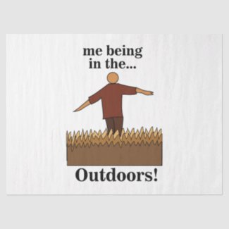 Outdoors Nature Fun Tissue Paper