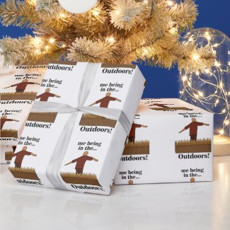 Outdoors Nature Fun Wrapping Paper