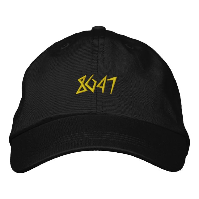 Outdoors Politics 8647 Embroidered Baseball Cap (Front)