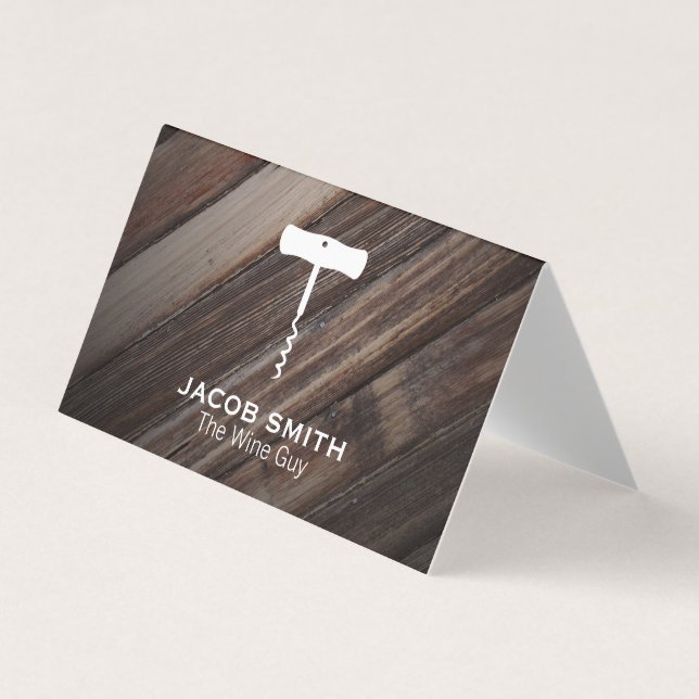 Outdoors | Wine Business Card (Front)