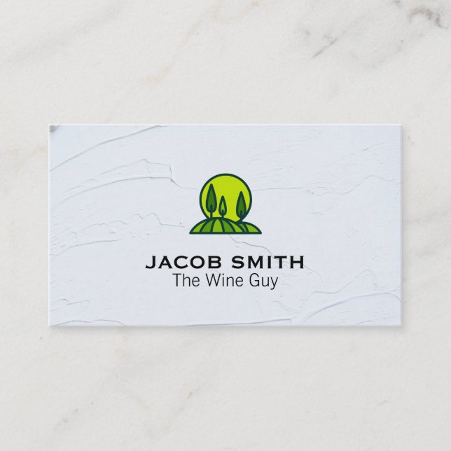 Outdoors | Wine | Vineyard Business Card (Front)