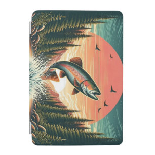Outdoorsman trout nature iPad mini cover
