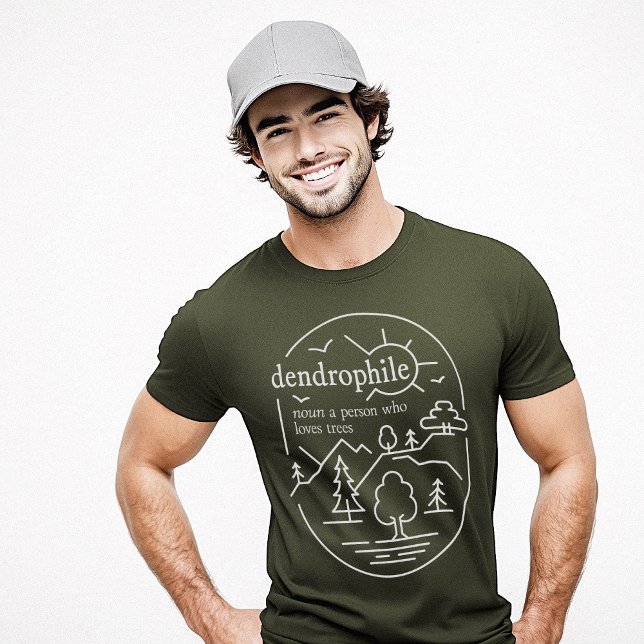 Outdoorsy Gift Trees Dendrophile Definition T-Shirt (Outdoorsy Gift Trees Dendrophile Definition T-Shirt)