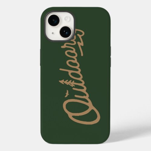 Outdoorsy Outdoors Hiking Camping Adventure Lover Case_Mate iPhone 14 Case