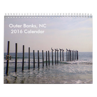 Outer Banks 2016 Calendar