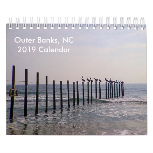 Outer Banks 2019 Calendar