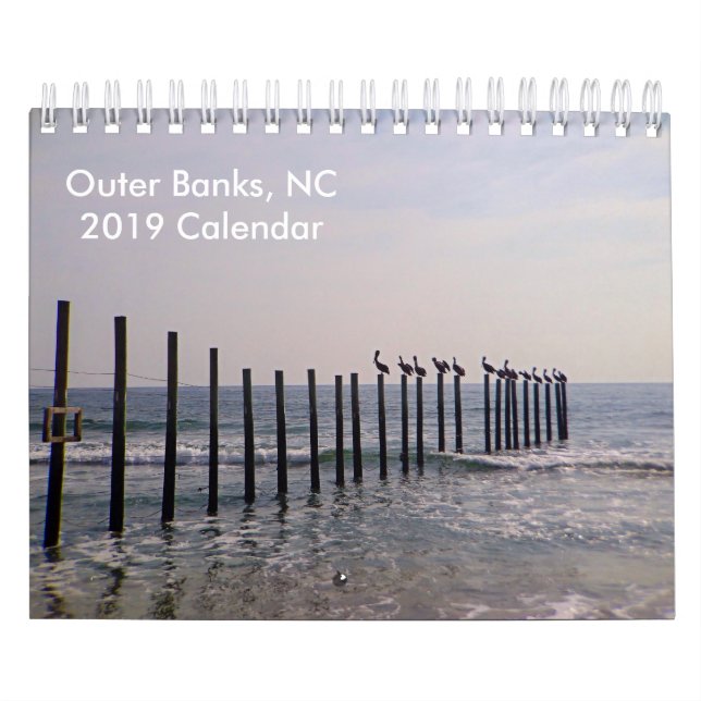 Outer Banks 2019 Calendar (Cover)
