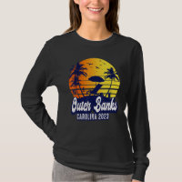 Outer Banks 2023 Carolina Sunset Beach Retro