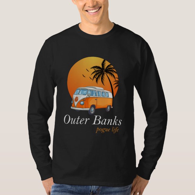 outer banks aesthetic T-Shirt (Front)