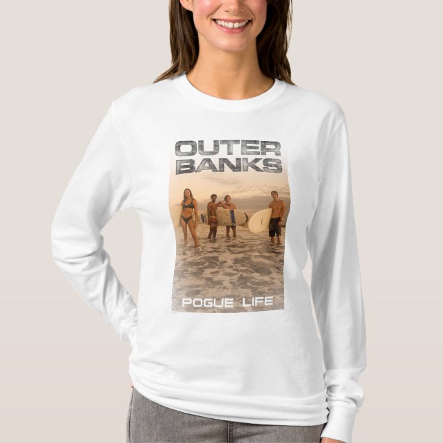 Outer Banks Beach Crew T-Shirt (Front)