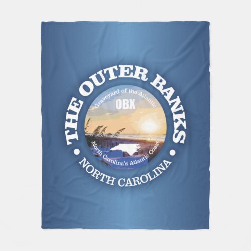 Outer Banks C Fleece Blanket