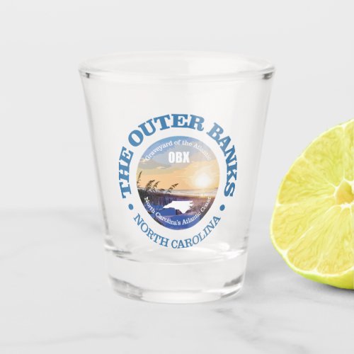 Outer Banks C Shot Glass