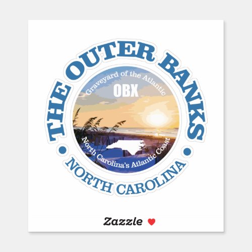 Outer Banks C Sticker