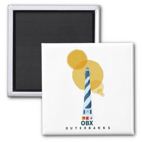 Outer Banks Caper Hatteras Design Magnet