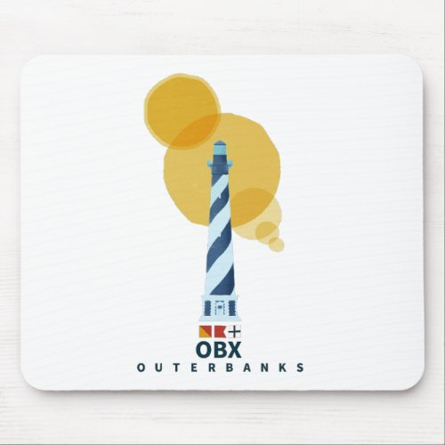 Outer Banks Caper Hatteras Design Mouse Pad