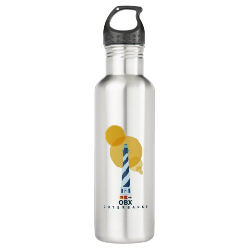 Outer Banks Caper Hatteras Design Stainless Steel Water Bottle