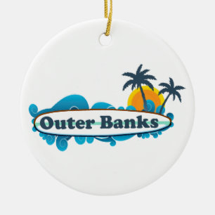 Outer Banks. Ceramic Ornament
