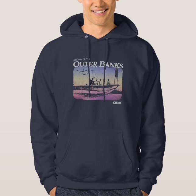 Outer Banks Destination OBX Hoodie (Front)