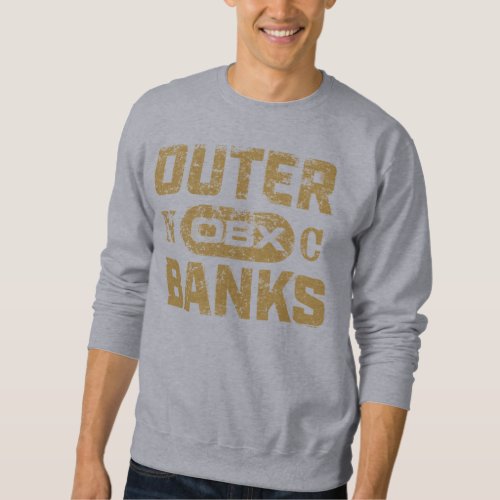 Outer Banks Distressed Type Sweatshirt