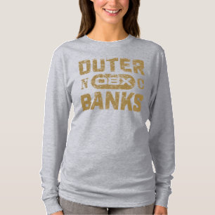 Outer Banks Distressed Type T-Shirt